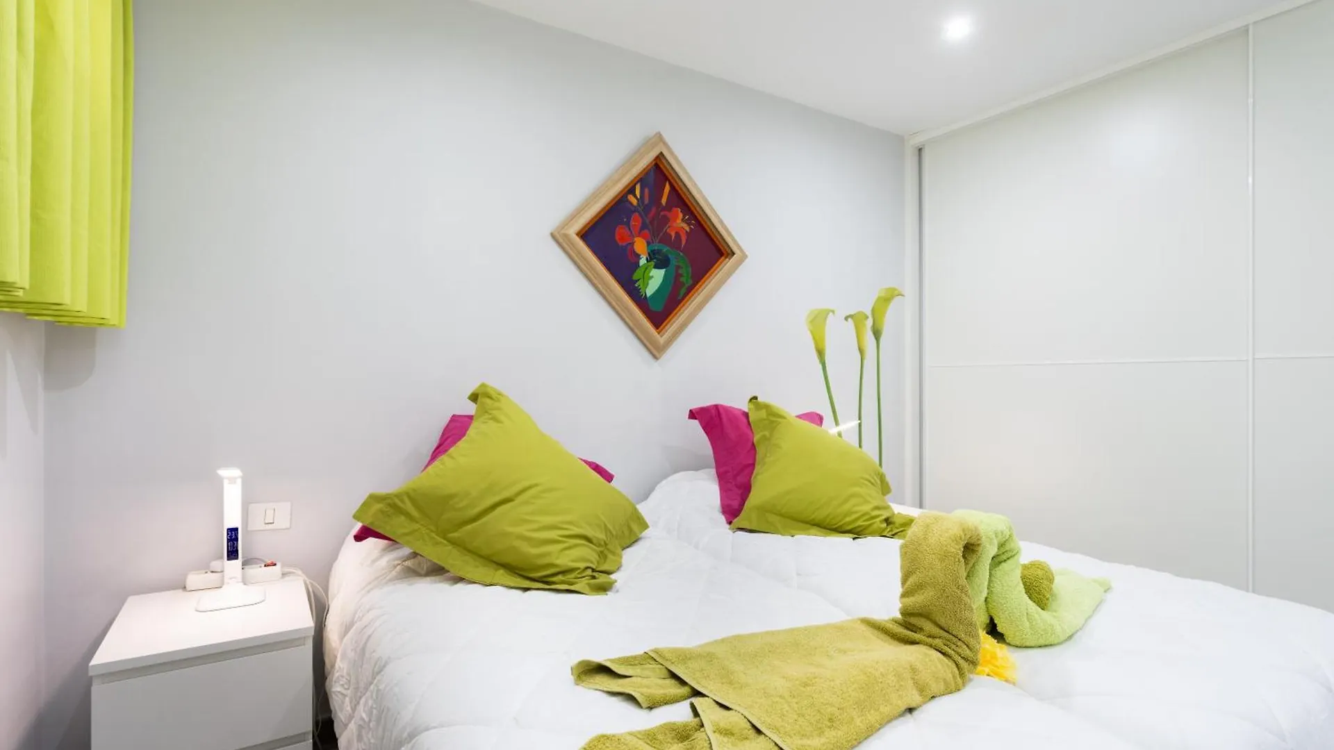 Daire Home2Book Seafront Of La Arena Beach Apt, Pool Puerto de Santiago  İspanya